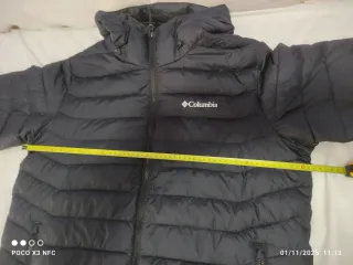 Chaqueta de plumas Columbia Negra