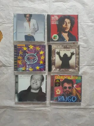 CD Bob Marley, Lenny Kravitz, U2, Joe Cocker
