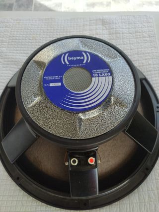 Altavoz Beyma 18LX60