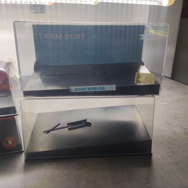 Lote 15 Cajas Plástico Coches Slot 1:32