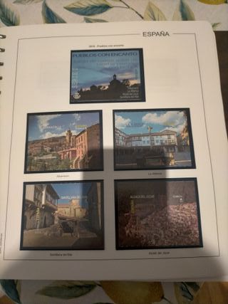 ALBUM SELLOS AÑOS 2016/7/8