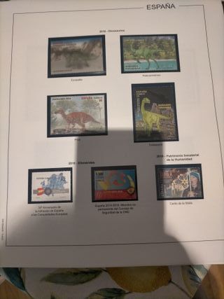 ALBUM SELLOS AÑOS 2016/7/8