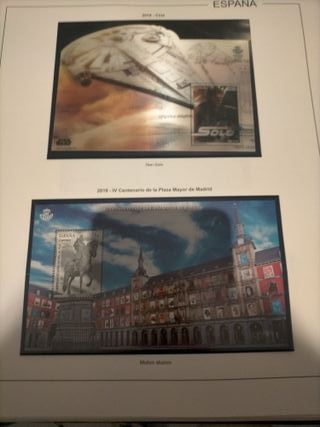 ALBUM SELLOS AÑOS 2016/7/8