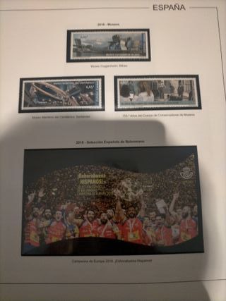 ALBUM SELLOS AÑOS 2016/7/8