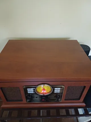 Equipo de música Inves: Vinilo, CD y Radio