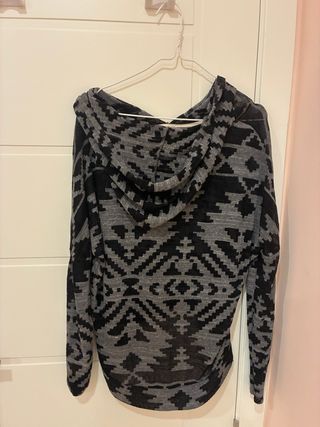 Sudadera Hollister fina estampada