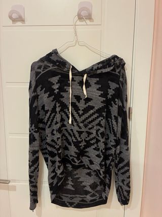 Sudadera Hollister fina estampada