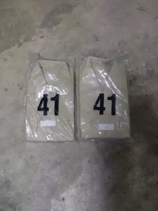 Camisa Militar Manga Corta Hombre Talla 41