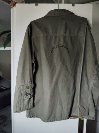 Chaqueta Dolce & Gabbana verde militar