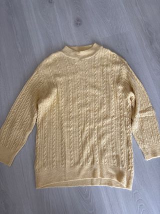 Jersey amarillo trenzado talla XS