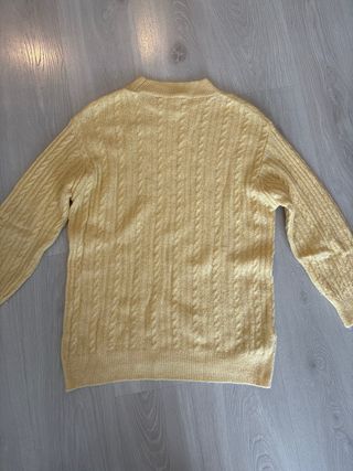 Jersey amarillo trenzado talla XS