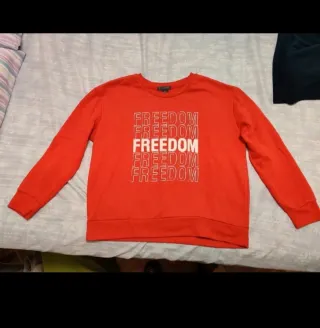 Sudadera Roja mujer Talla M