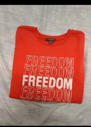 Sudadera Roja mujer Talla M