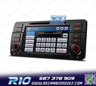 RADIO NAVEGADOR 7" PARA BMW SERIE 3 E46 98-06 USB GPS TACTIL