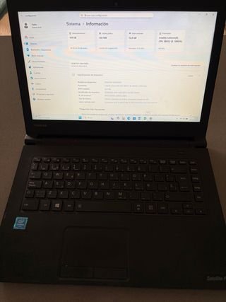 Portátil Toshiba Satellite Pro R40 Negro