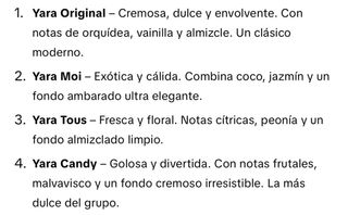 Set di profumi della collezione Lattafa My Yara