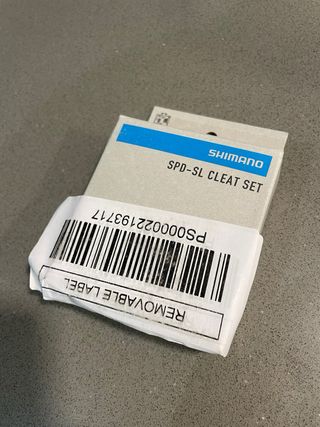 Calas Shimano SPD-SL Amarillas