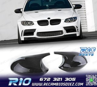 CARCASAS ESPEJOS RETROVISORES BMW E92 E93 LOOK M3 CARBONO 06