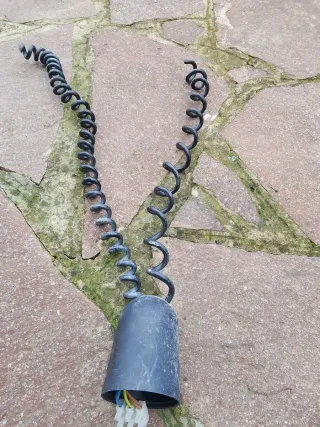 Cavo aspirale doppio.per lampadario