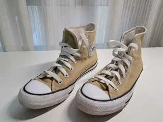 Botines Converse Beige Poco Uso