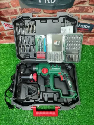 Taladro Perforador Parkside con Accesorios