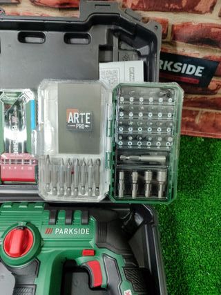 Taladro Perforador Parkside con Accesorios