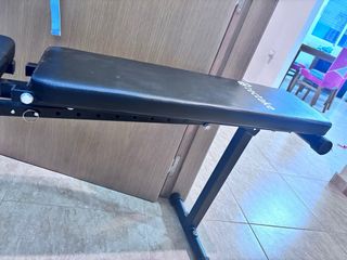 Banco de pesas Tectake plegable. No negociable