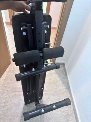 Banco de pesas Tectake plegable. No negociable