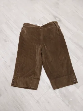 Pantalones indumentaria de pana  hombre