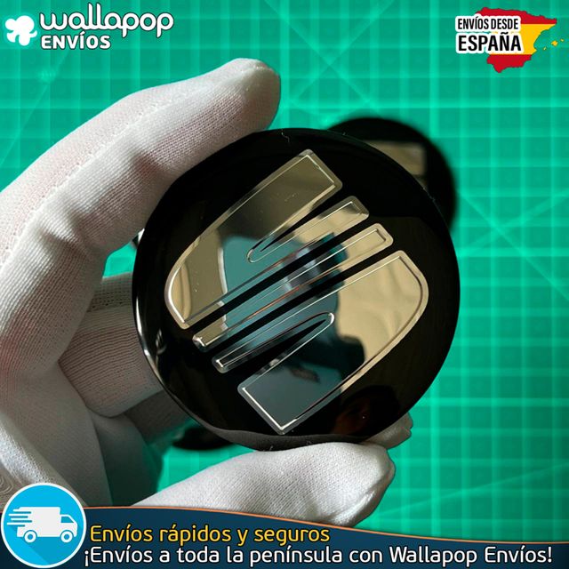 Emblema Seat 56mm Pegatina Tapas Tapacubos Llantas