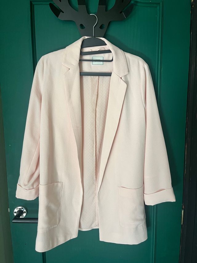 Blazer rosa palo Pimkie