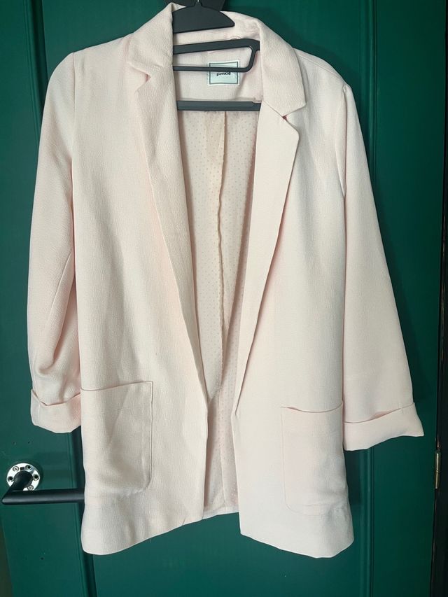 Blazer rosa palo Pimkie