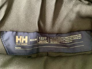 Mono de esquí Helly Hansen niño 122 cm talla 7.