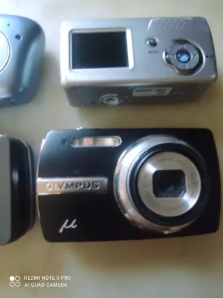 4 Cámaras fotos digitales Olympus