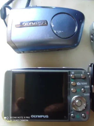 4 Cámaras fotos digitales Olympus