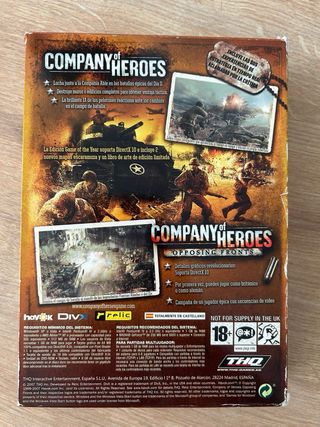 Company of Heroes Gold Edition PC DVD