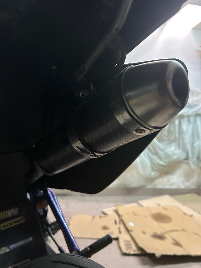 Scarico artigianale 75cc+ silenziatore giannelli