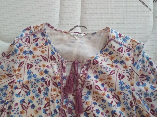 Vestido Festival M&S Moda T 46