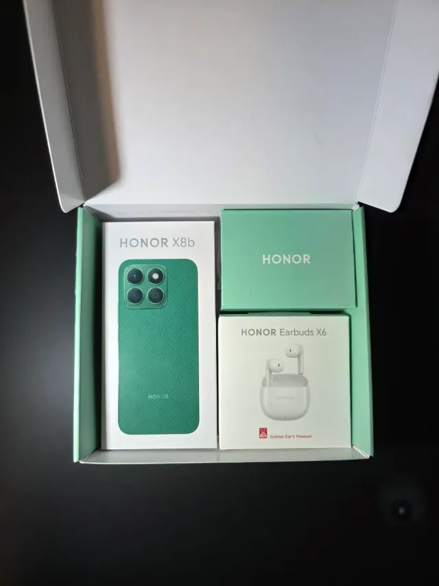 Honor X8 boost + Honor Earbuds X6 Verde