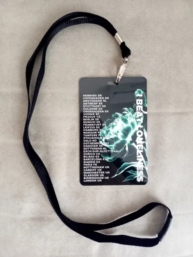 Nuevo Bush I Beat Loneliness Lanyard VIP Tour 2025
