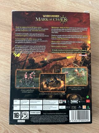 Juego PC Warhammer Mark of Chaos