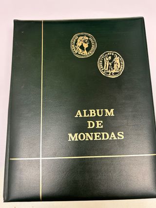 Álbum de Monedas Verde Oscuro,sin monedas!