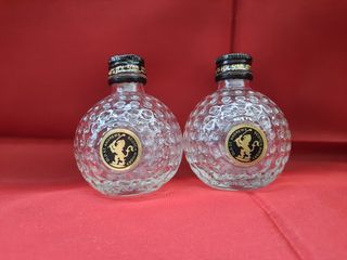 3 bottiglie di liquore vuote di anice e whisky, 2€ unitario