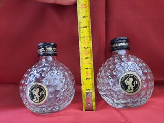 3 bottiglie di liquore vuote di anice e whisky, 2€ unitario