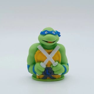 Lote 4 Figuras Tortugas Ninja PVC Años 90