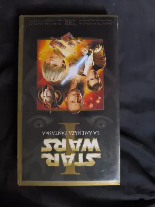 Star Wars: La Amenaza Fantasma VHS
