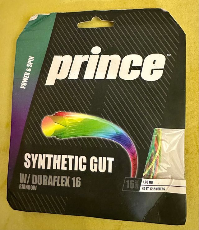 Corda tennis Prince Duraflex ed. limitata Rainbow