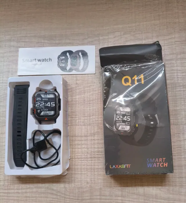 Smartwatch Q11 LAXASFIT Negro