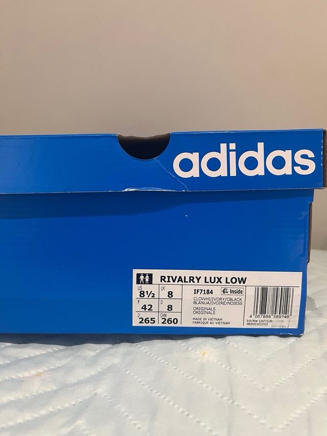 Adidas Rivalry Lux Low Beige/Blanco