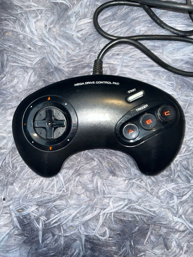 Consola Sega Mega Drive 1 PAL Negra